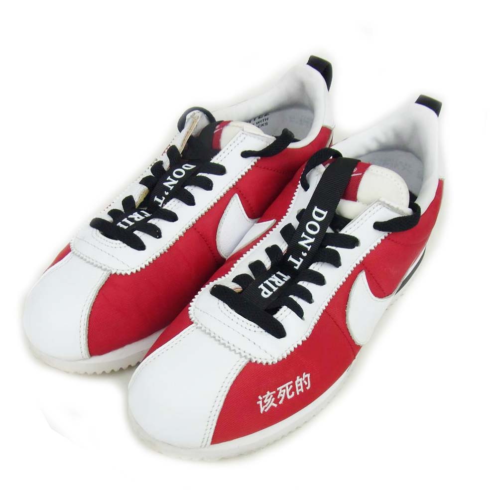 NIKE ナイキ AR5131-610 KENDRICK LAMAR ケンドリック・ラマー コラボモデル CORTEZ KENNY 2 コルテッツ ケニー スニーカー レッド系 25.5【中古】