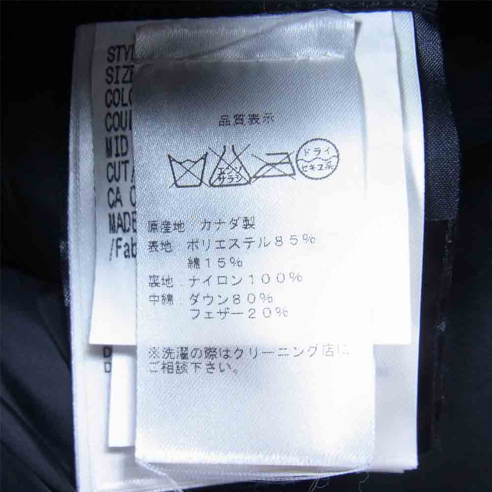 CANADA GOOSE カナダグース 4078JM R グリフィンタグ KAMLOOPS カムループス ダウン ジャケット ブラック系 M【中古】
