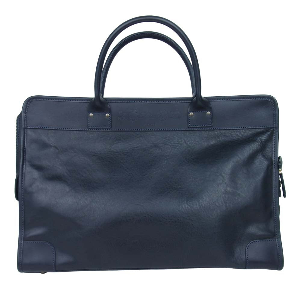 Felisi フェリージ 12-39 オールレザー ブリーフケース ブラック系【美品】【中古】