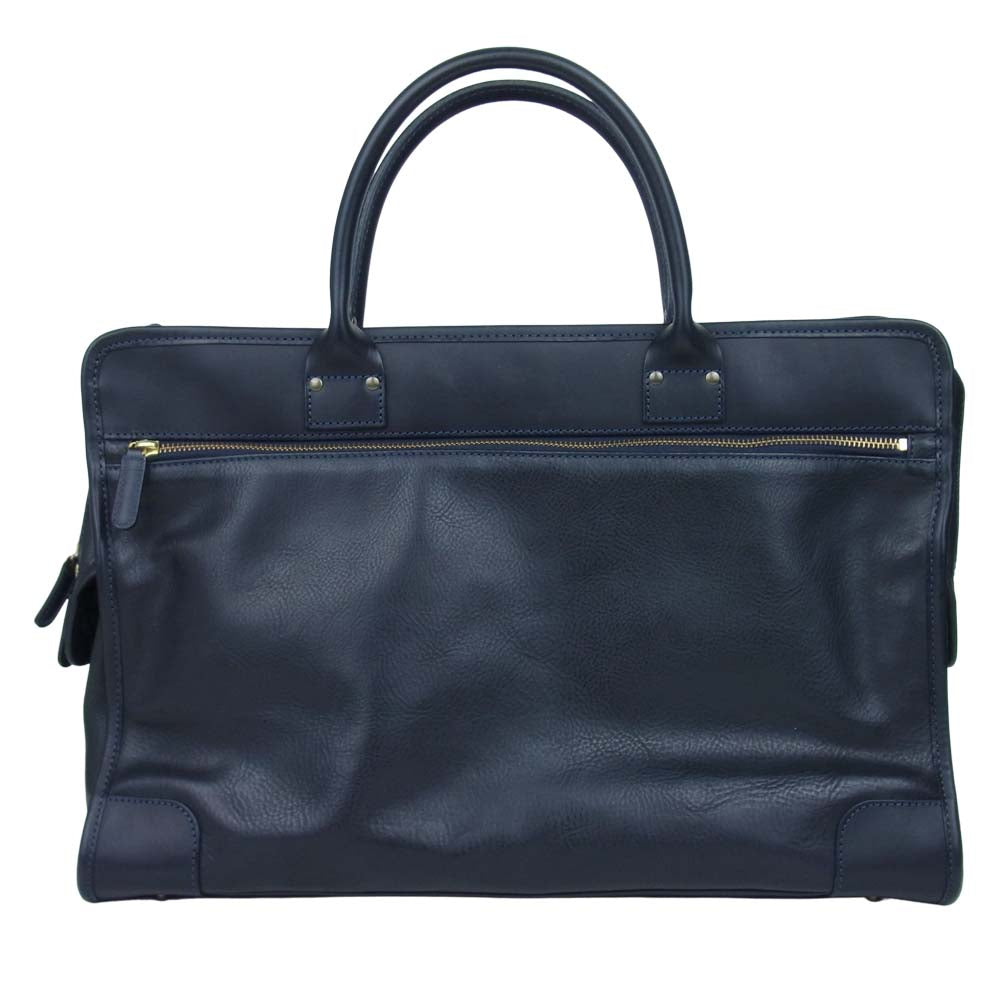 Felisi フェリージ 12-39 オールレザー ブリーフケース ブラック系【美品】【中古】