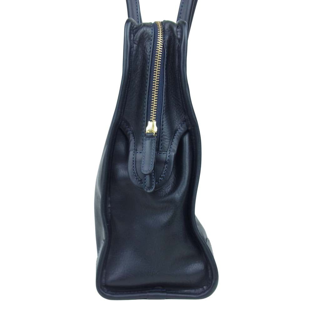 Felisi フェリージ 12-39 オールレザー ブリーフケース ブラック系【美品】【中古】