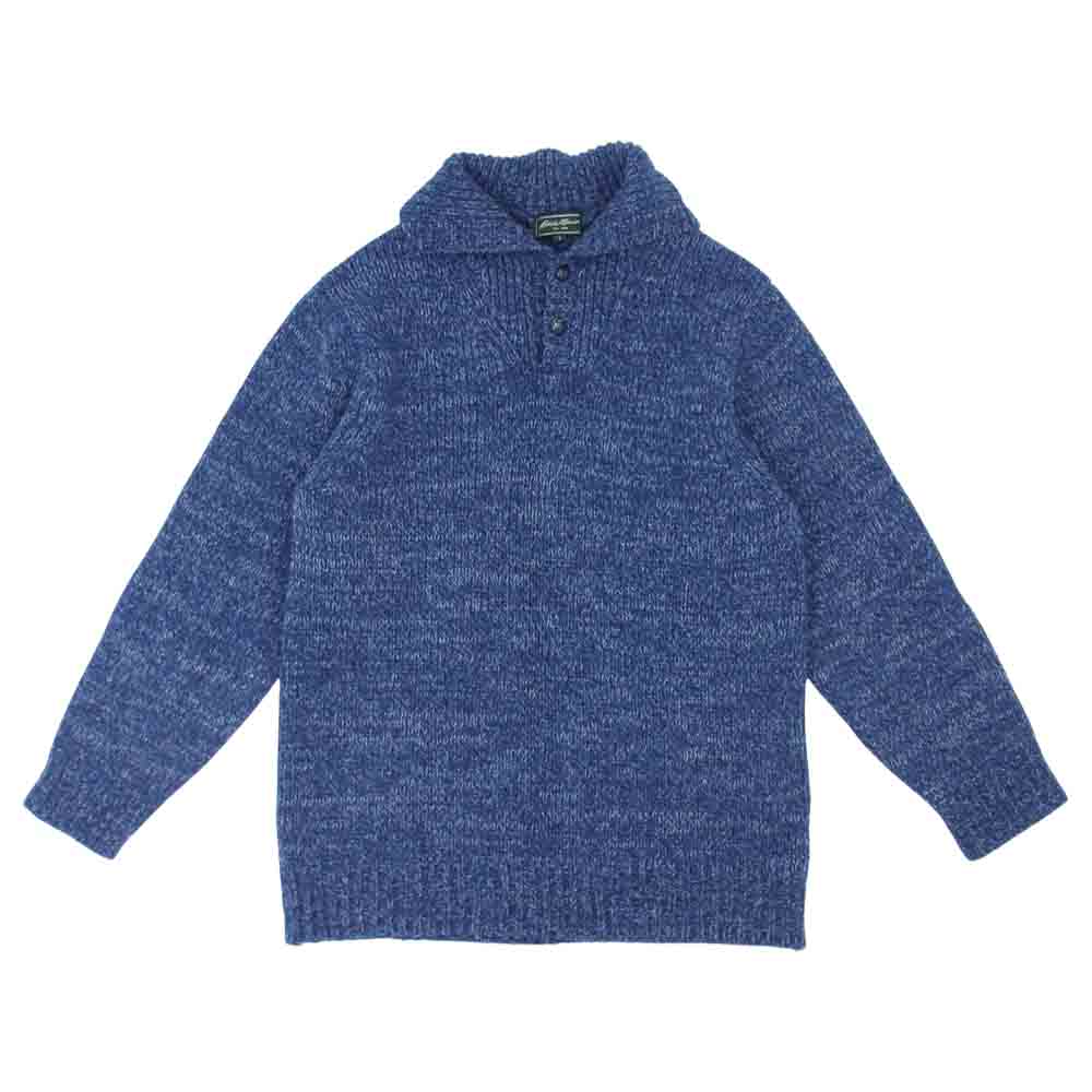 Eddie Bauer エディー・バウアー プルオーバー セーター ニット ブルー系 S【中古】