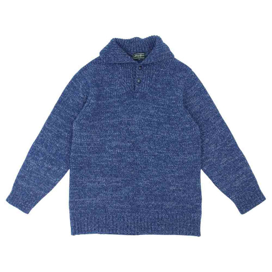 Eddie Bauer エディー・バウアー プルオーバー セーター ニット ブルー系 S【中古】