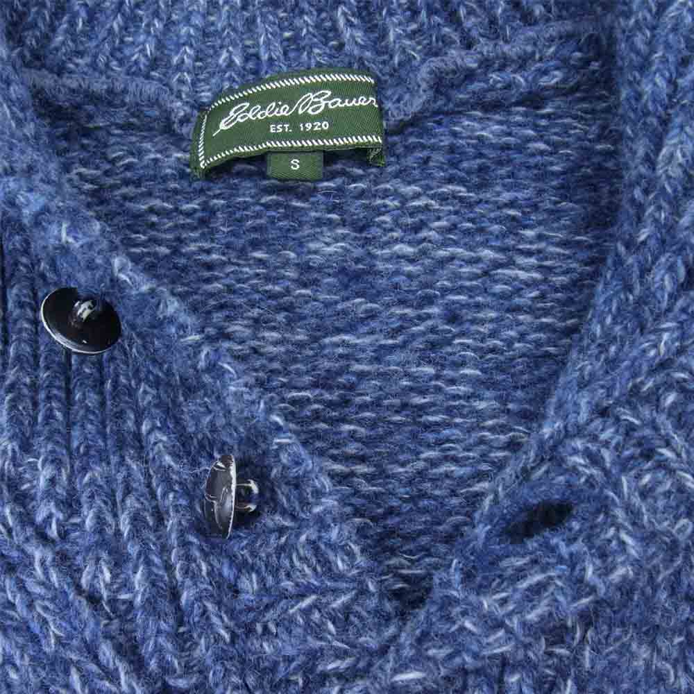 Eddie Bauer エディー・バウアー プルオーバー セーター ニット ブルー系 S【中古】
