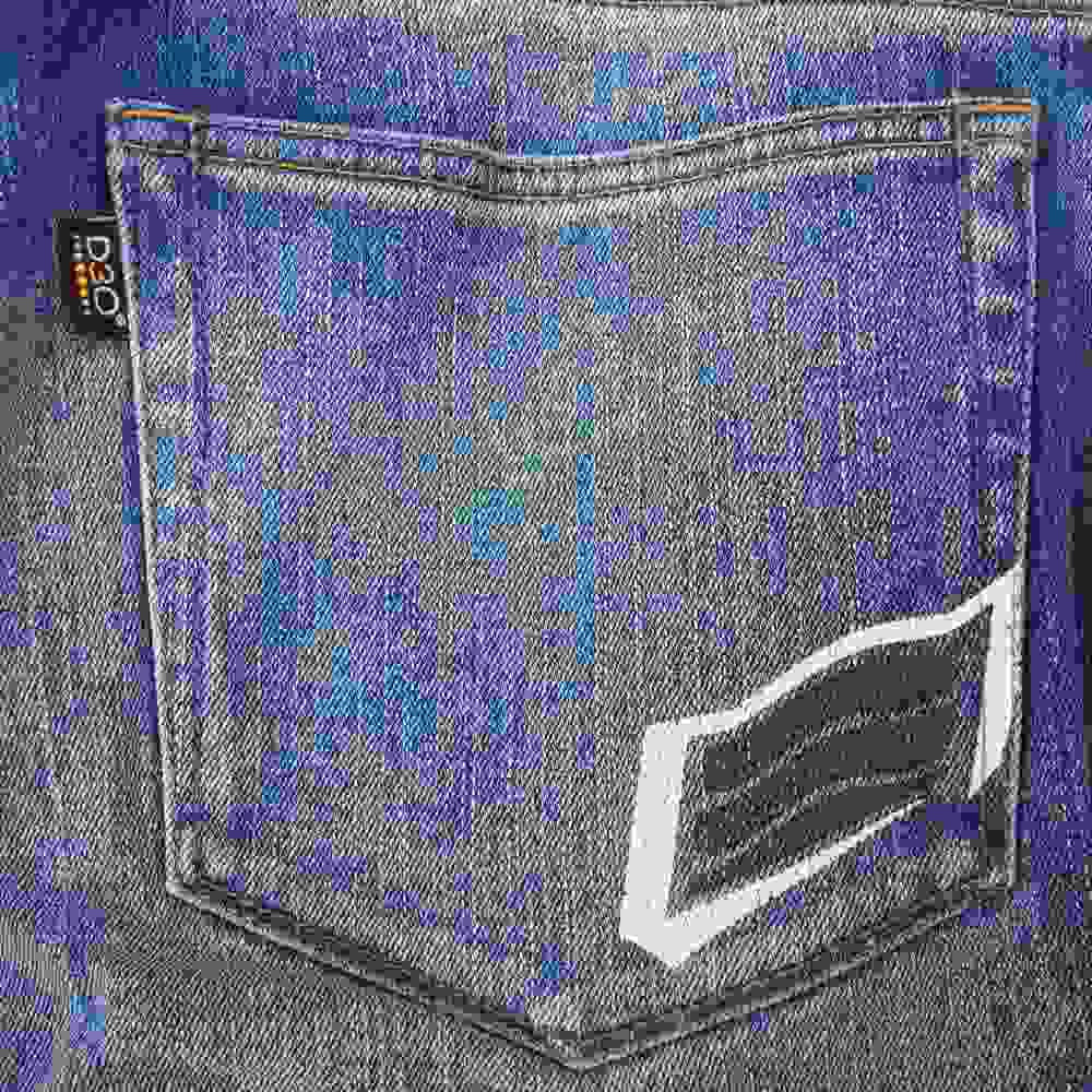 ヒョウドウ プロダクツ デニム ライディング パンツ インディゴブルー系 33【中古】