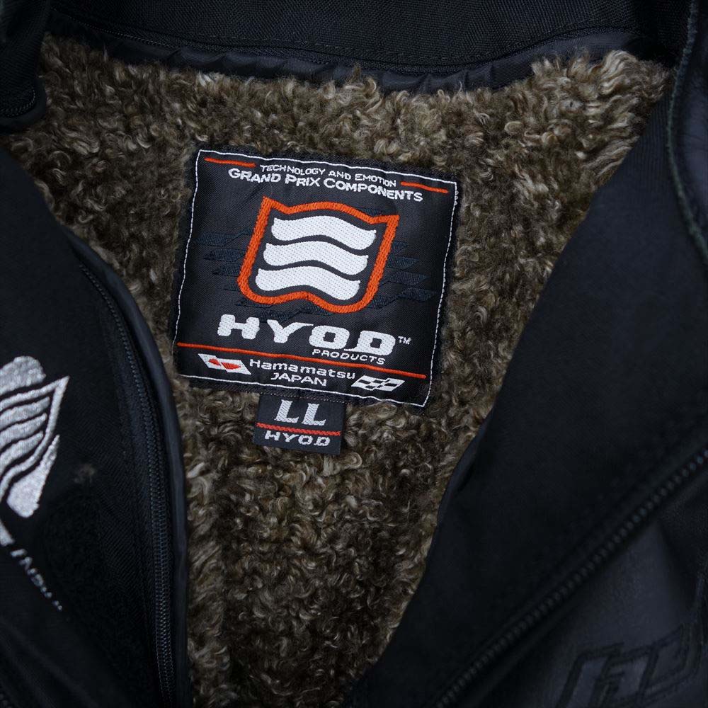ヒョウドウ プロダクツ 【訳難有り】レザー シングル ライダース ボア ライナー付 ライディング ジャケット ブラック系【中古】