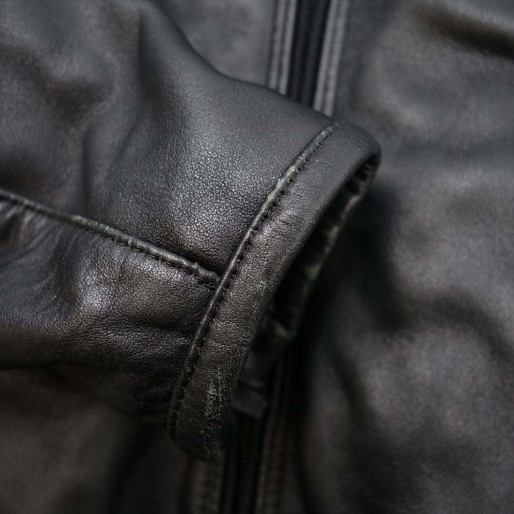 ヒョウドウ プロダクツ 【訳難有り】レザー シングル ライダース ボア ライナー付 ライディング ジャケット ブラック系【中古】