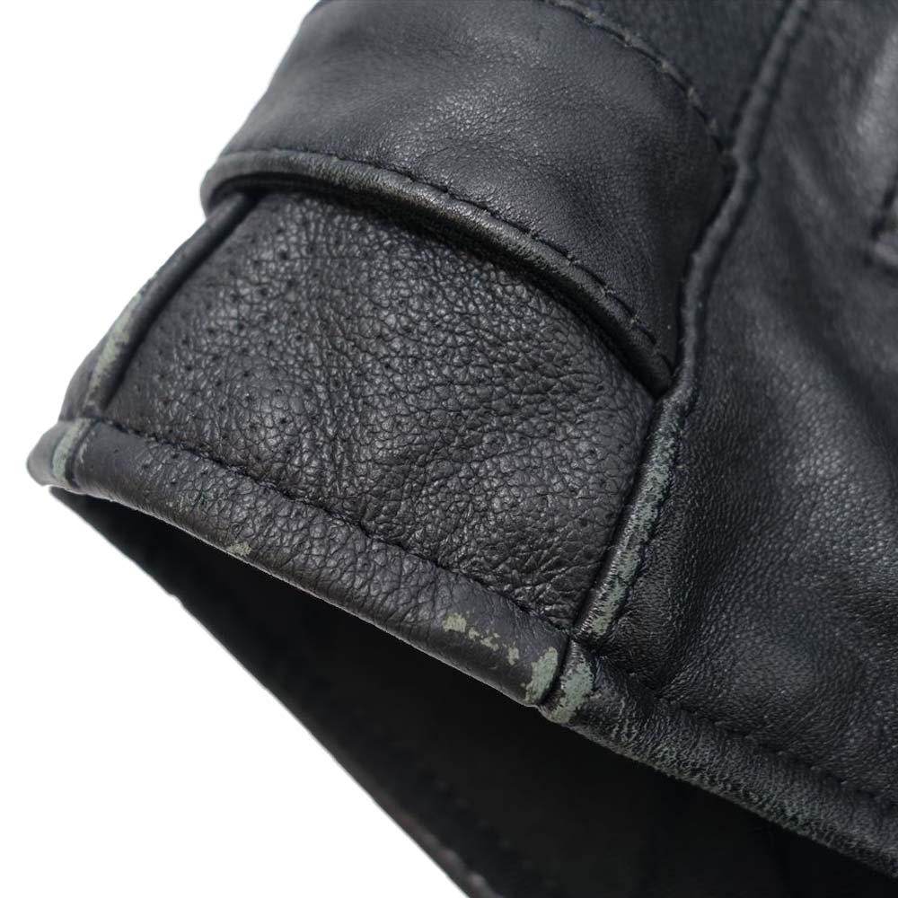 ヒョウドウ プロダクツ 【訳難有り】レザー シングル ライダース ボア ライナー付 ライディング ジャケット ブラック系【中古】