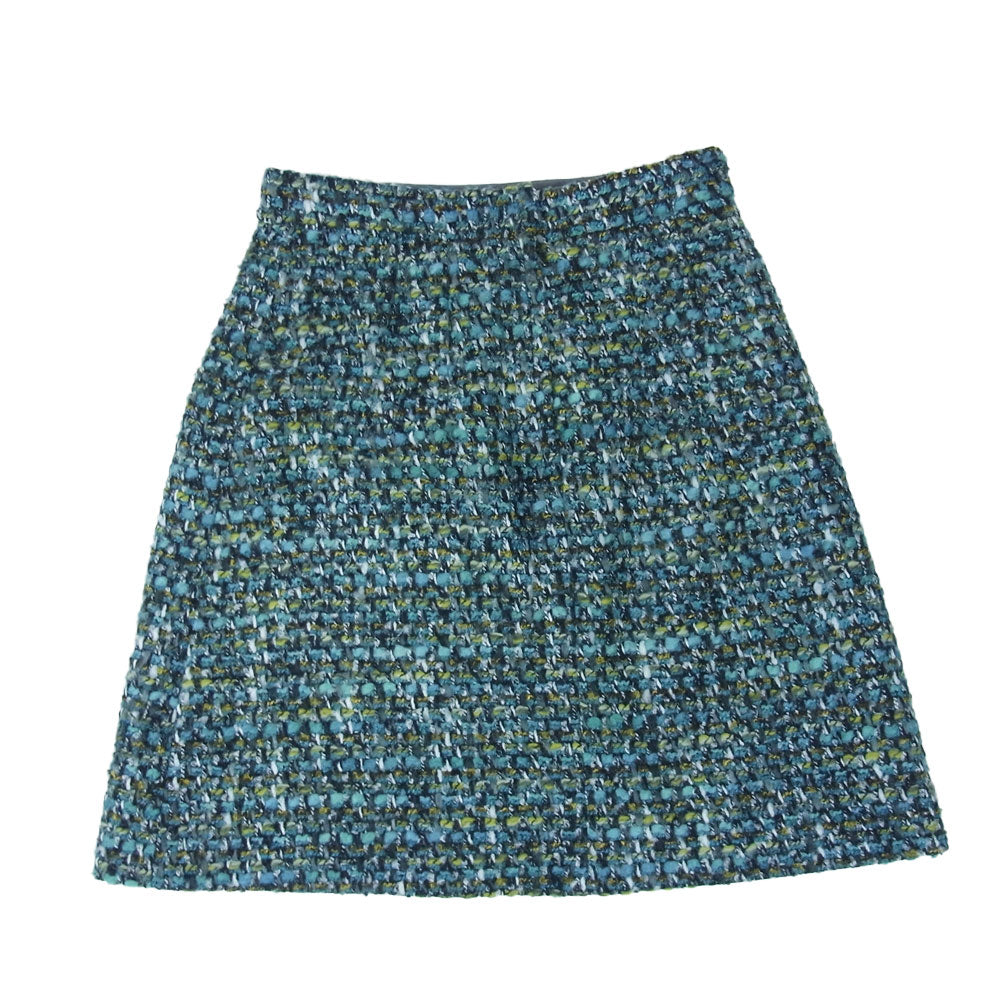 DOLCE&GABBANA ドルチェアンドガッバーナ ラムウール スカート マルチカラー系 38【中古】