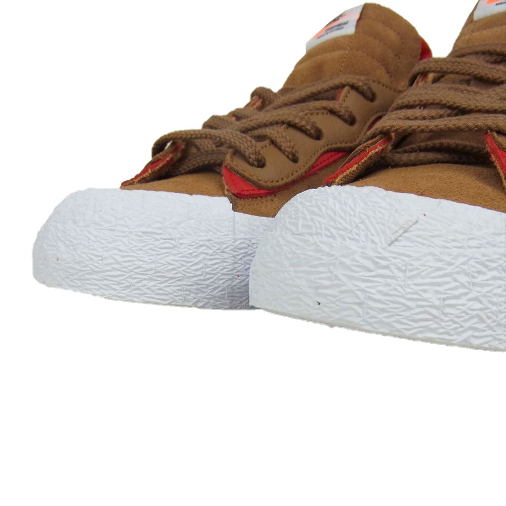 NIKE ナイキ DD1877-200 国内正規品 SACAI BLAZER LOW BRITISH TAN サカイ ブレーザー ロー ブリティッシュ タン スニーカー ブラウン系 26【新古品】【未使用】【中古】