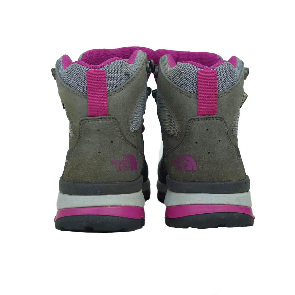THE NORTH FACE ノースフェイス 638874 WRECK II MID GORE-TEX レック 2 ミッド ゴアテックス トレッキングシューズ グレー系 パープル系 22.5cm【中古】