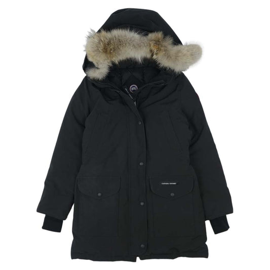 CANADA GOOSE カナダグース 6550LA TRILLIUM PARKA  トリリウム パーカ ダウン コート ブラック系 S【中古】