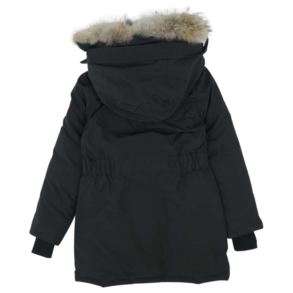 CANADA GOOSE カナダグース 6550LA TRILLIUM PARKA  トリリウム パーカ ダウン コート ブラック系 S【中古】