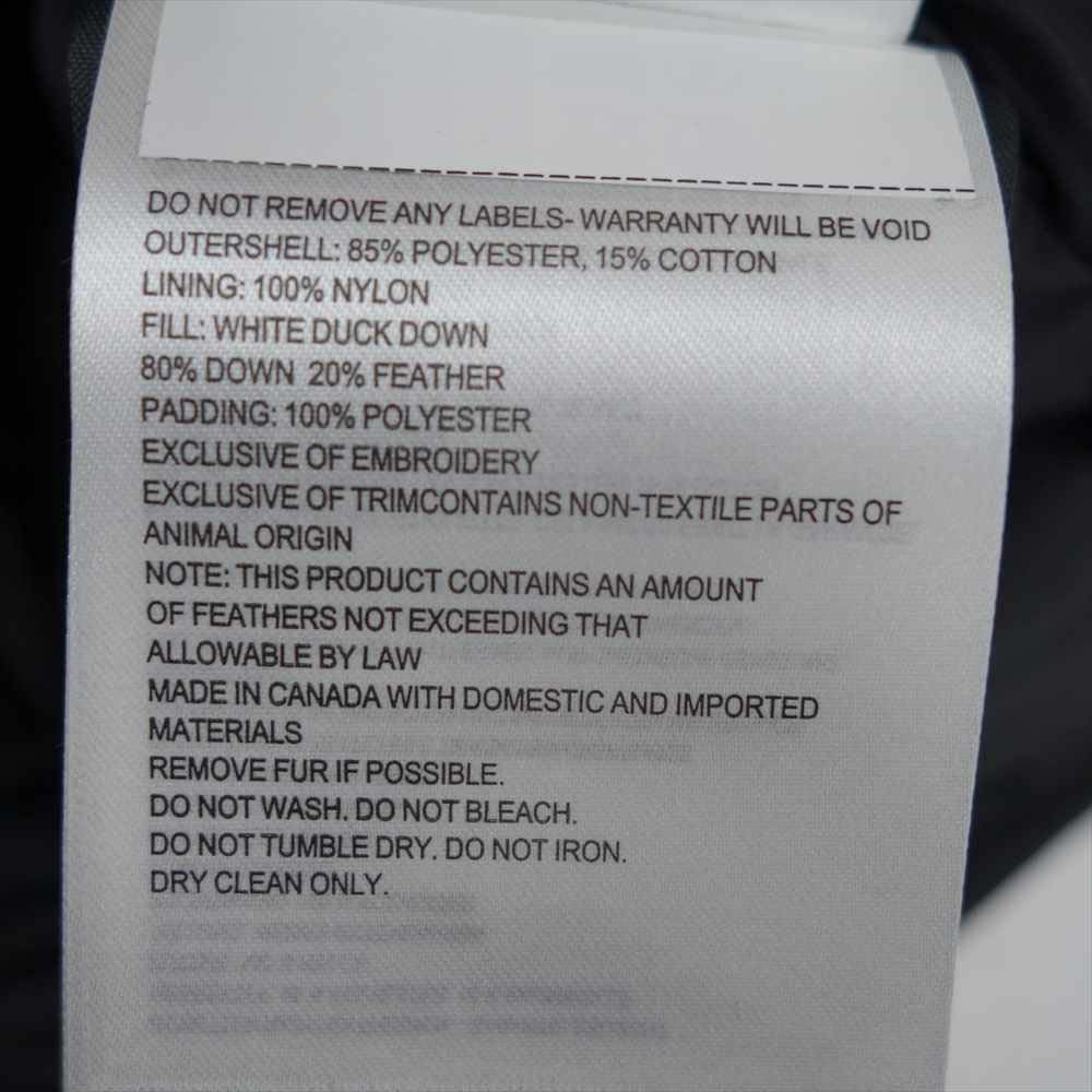 CANADA GOOSE カナダグース 6550LA TRILLIUM PARKA  トリリウム パーカ ダウン コート ブラック系 S【中古】