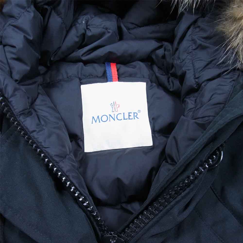 MONCLER モンクレール 国内正規品 ARRIOUS ダウンジャケット サイズ1 ブラック系 1【中古】
