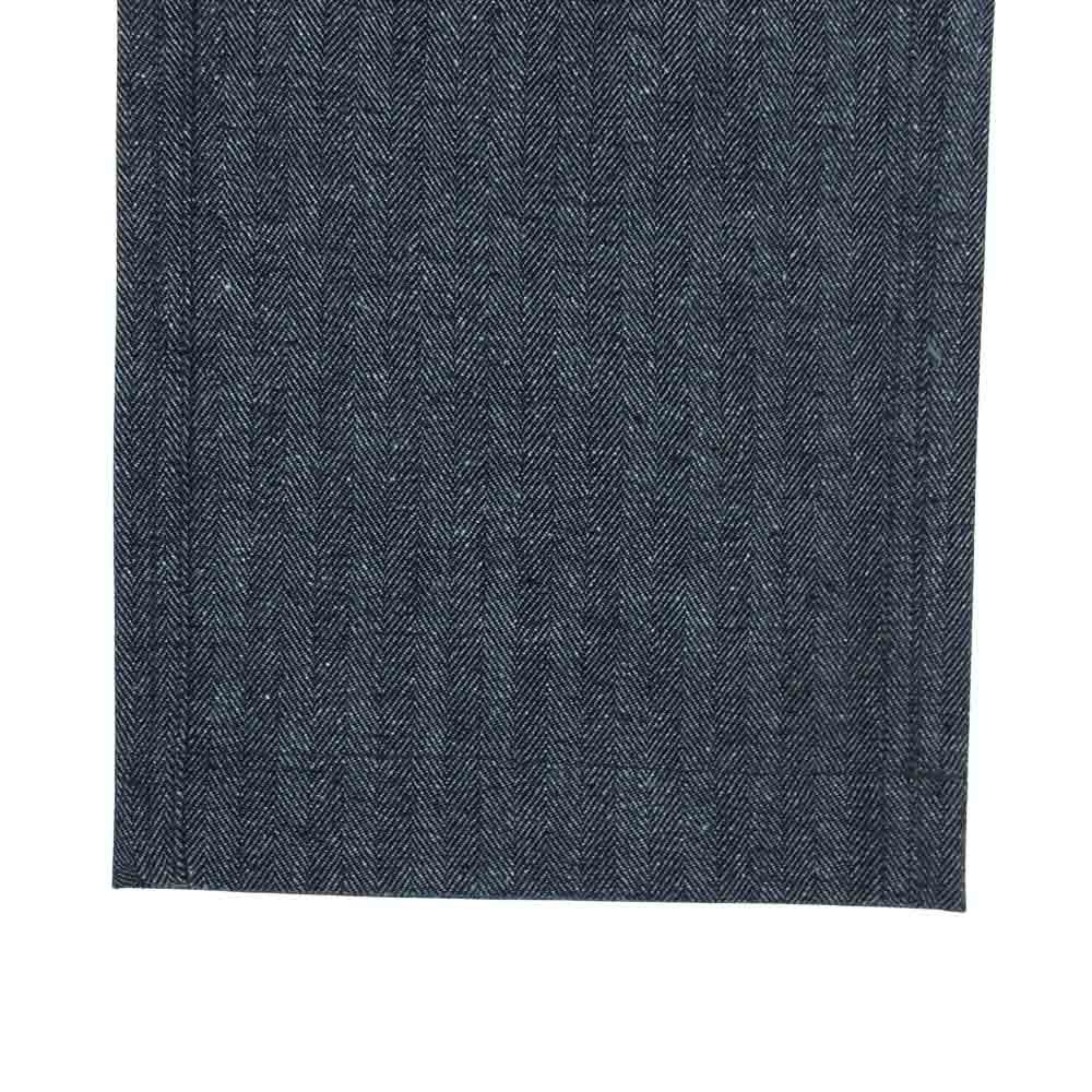 401Z ジャズネップ ヘリンボーン トラウザーズ パンツ ブラック系 31【中古】