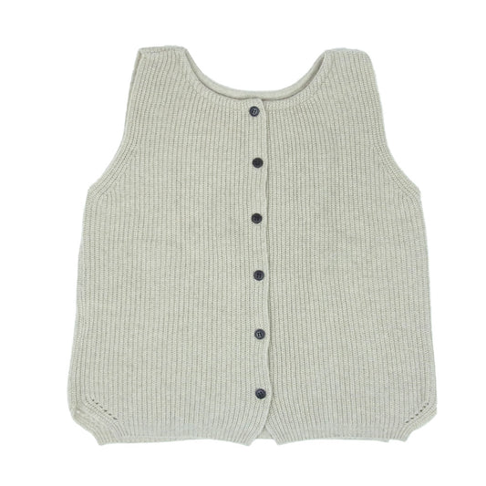 マオ メイド ニット ベスト ベージュ系 FREE【中古】