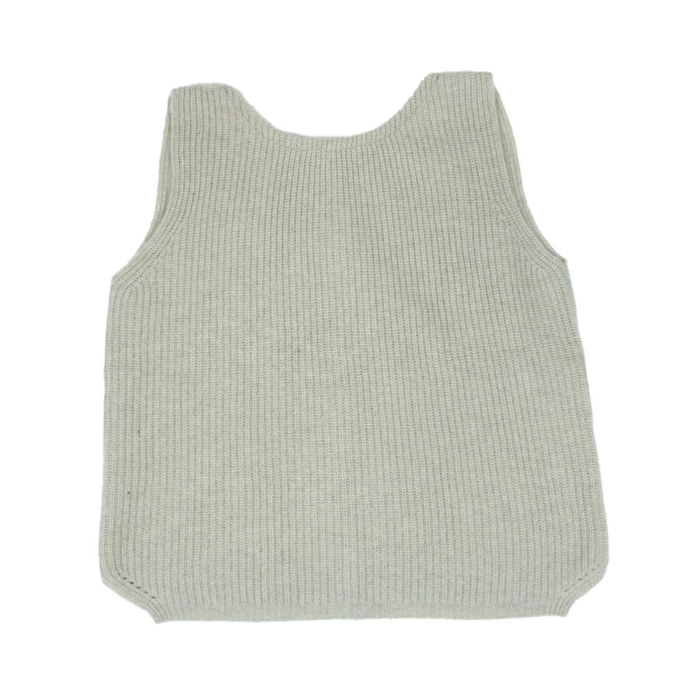 マオ メイド ニット ベスト ベージュ系 FREE【中古】