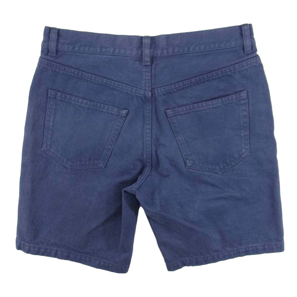 A.P.C. アーペーセー キャンバス ショーツ ネイビー系 S【中古】