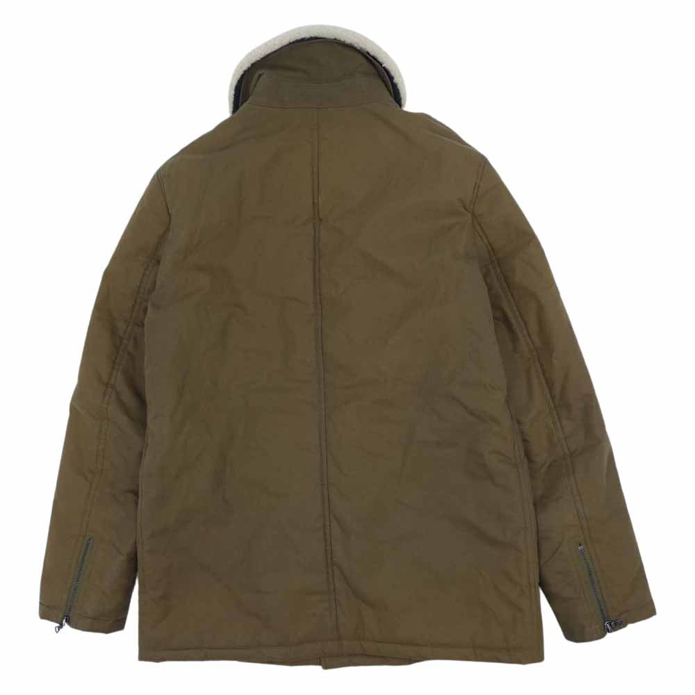 A.P.C. アーペーセー オイルドコットン 中綿 ジャケット  カーキ系 XS【中古】