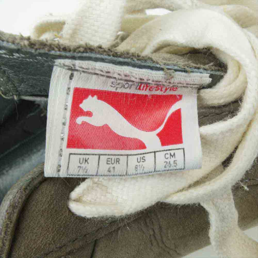 PUMA プーマ 354265-03 Clyde × Undefeated Lux2 クライド × アンディーフィーテッド ラックス2 スニーカー グレー系 26.5cm【中古】