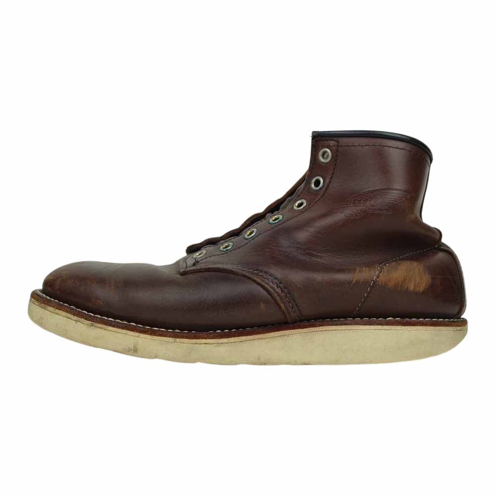 RED WING レッドウィング 8158 100周年モデル ホーウィンクロムエクセル アイリッシュセーター プレーン トゥ ブーツ ダークブラウン系 8.5D【中古】
