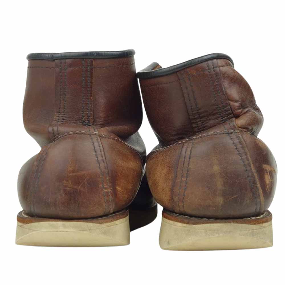 RED WING レッドウィング 8158 100周年モデル ホーウィンクロムエクセル アイリッシュセーター プレーン トゥ ブーツ ダークブラウン系 8.5D【中古】