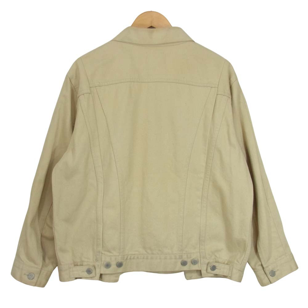 UNUSED アンユーズド 17SS US1267 13.5oz denim jacket デニム ジャケット ベージュ系 2【中古】