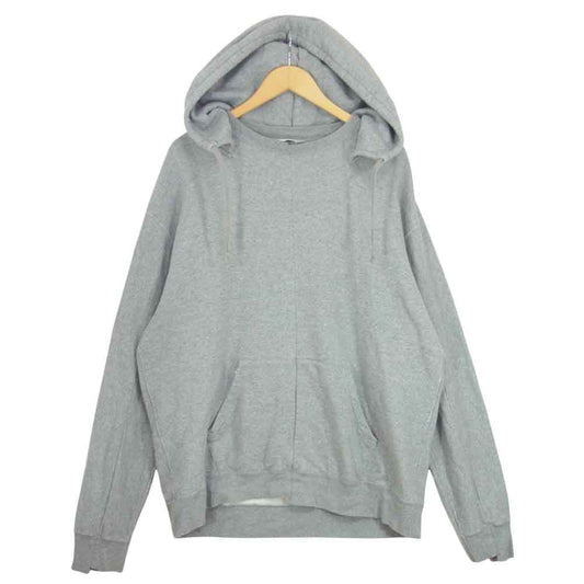 UNUSED アンユーズド 16SS US1077 再構築 後付け ビッグ スウェット パーカー グレー系 2【中古】