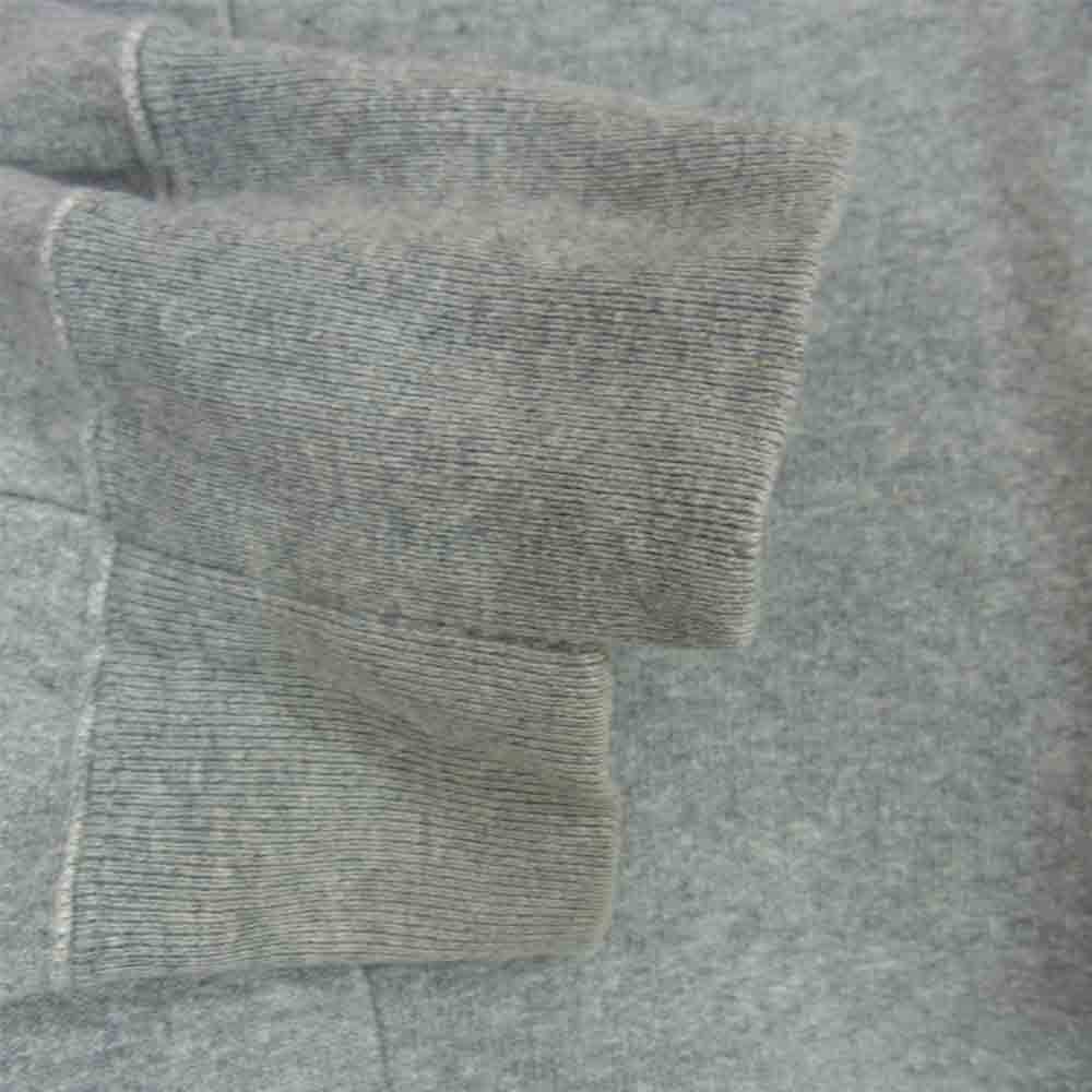 UNUSED アンユーズド 16SS US1077 再構築 後付け ビッグ スウェット パーカー グレー系 2【中古】