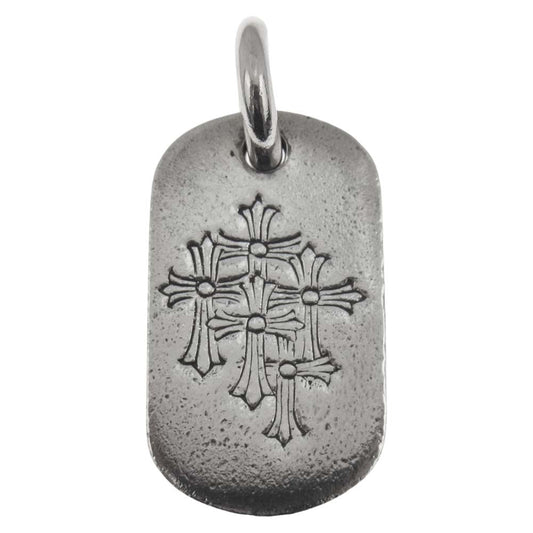 CHROME HEARTS クロムハーツ（原本無） セメタリークロス スモール ドッグタグ【中古】