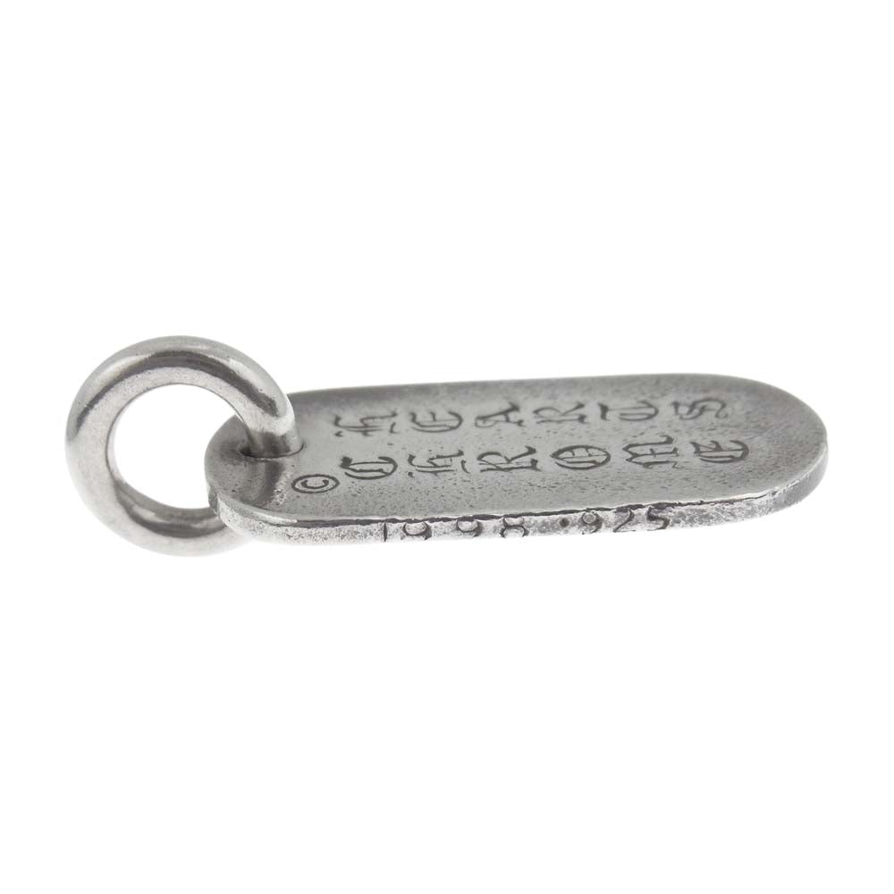 CHROME HEARTS クロムハーツ（原本無） セメタリークロス スモール ドッグタグ【中古】