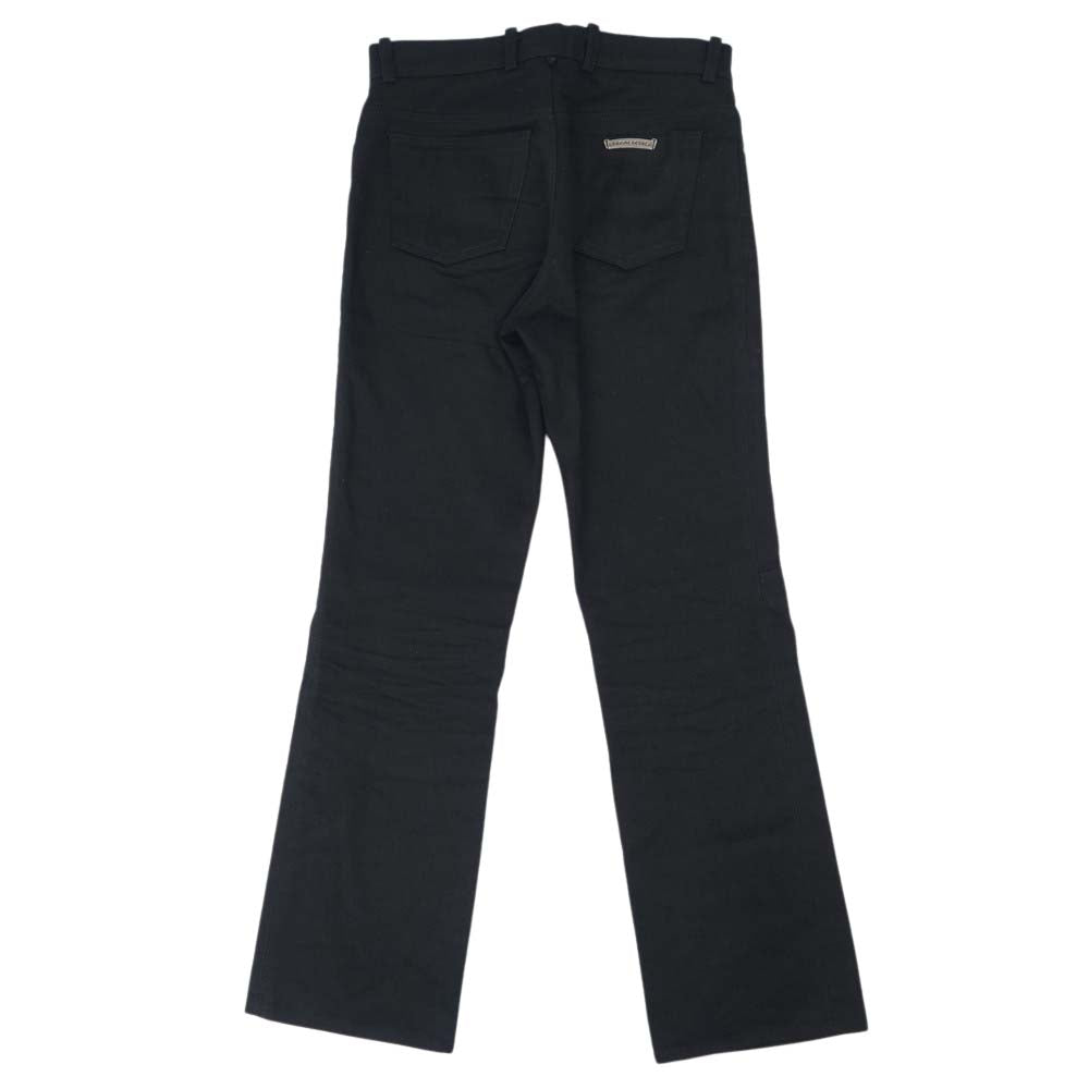 CHROME HEARTS クロムハーツ（原本無） フレアニ― ホースシューボタン ブラック系【中古】