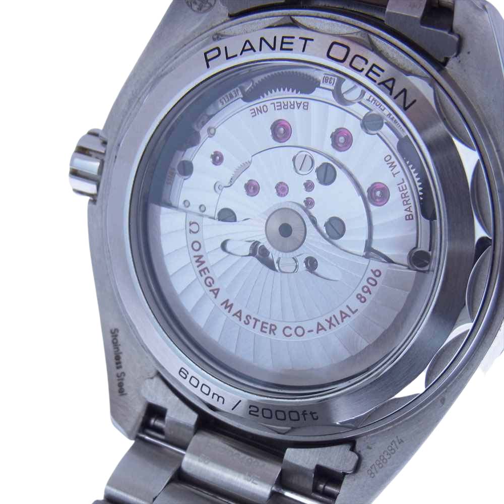OMEGA オメガ 215.30.44.22.01.001 Seamaster GMT PLANET OCEAN シーマスター プラネットオーシャン シルバー系【中古】