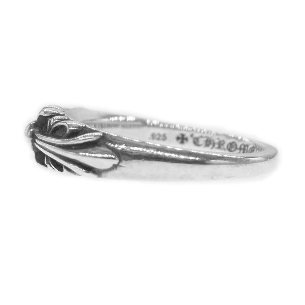 CHROME HEARTS クロムハーツ（原本無） ベイビー クラシック フローラルクロス リング【中古】