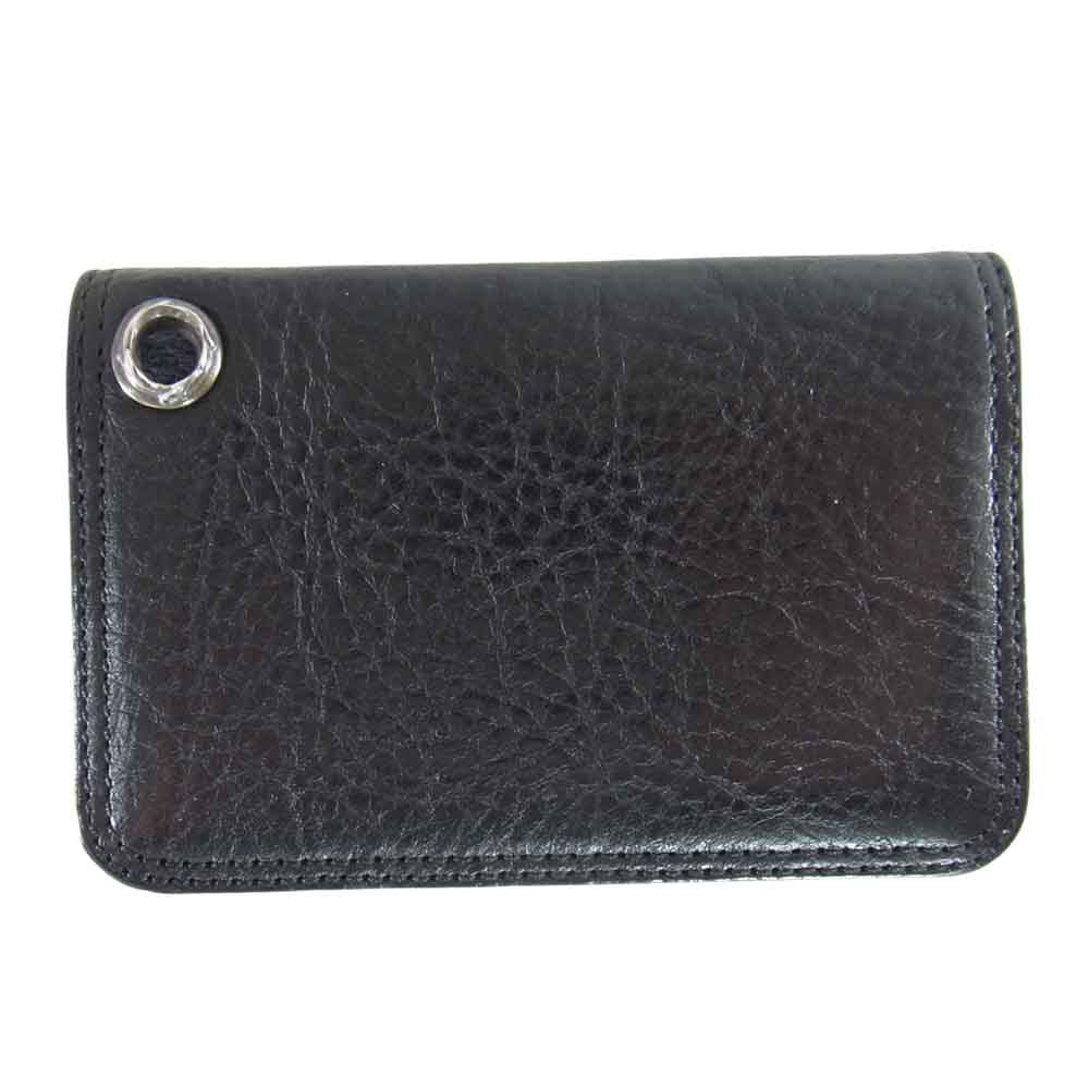 CHROME HEARTS クロムハーツ（原本無） CARD CASE カードケース 名刺入れ ブラック系【中古】