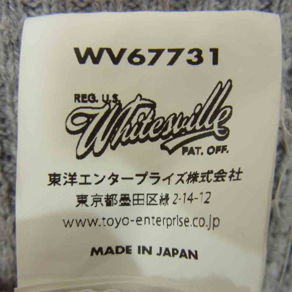 WHITESVILLE ホワイツビル WV67731 サーマル ロングスリーブ Tシャツ グレー系 L【中古】