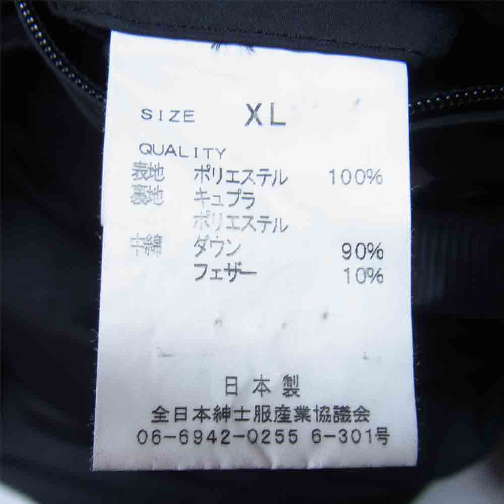 オースチンリード Down Coat フード付 ダウン コート ブラック系 XL【中古】