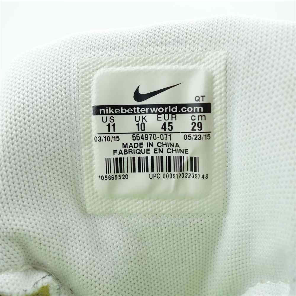 NIKE ナイキ 554970-071 AIR MAX 95 OG エア マックス 95 OG 2015復刻 スニーカー イエローグラデーション US11【中古】