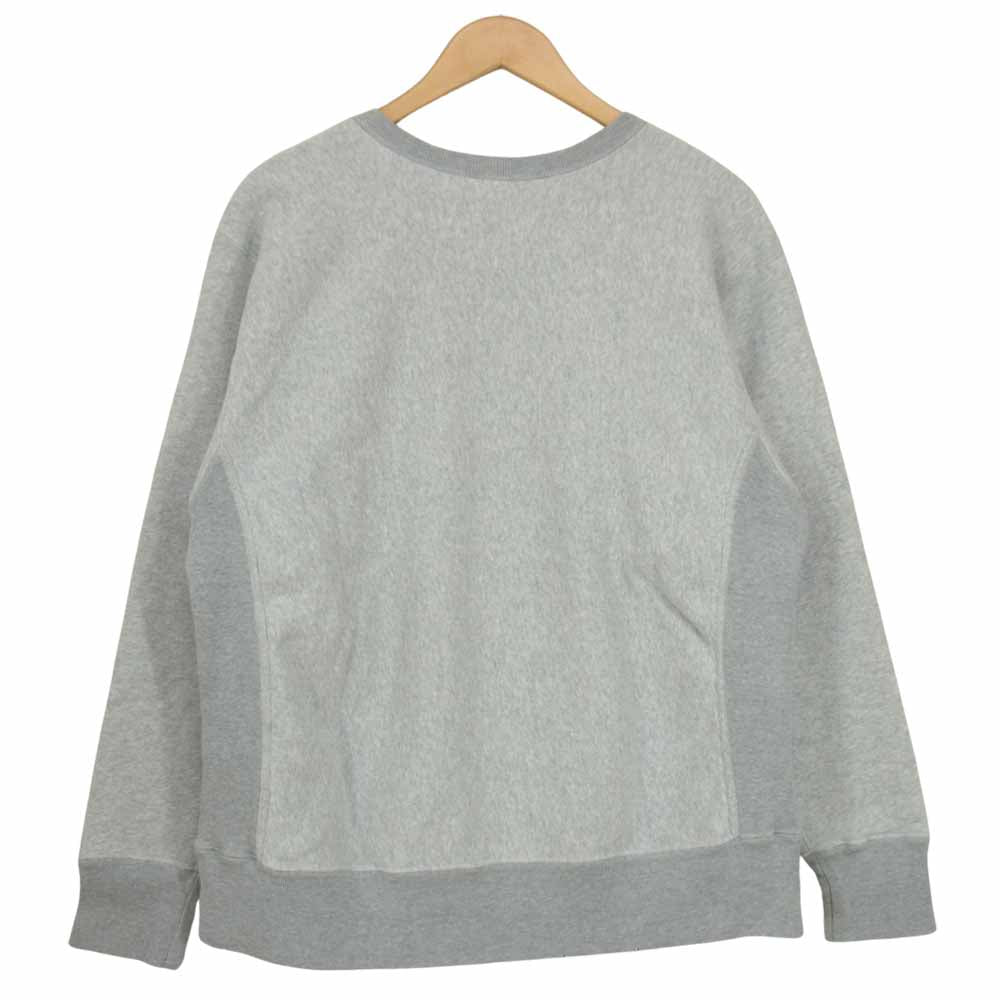 Ron Herman ロンハーマン Exclusive for Ron Herman × Champion Reverse Weave 星条旗 プリント リバースウィーブ スウェット トレーナー グレー グレー系 XL【中古】