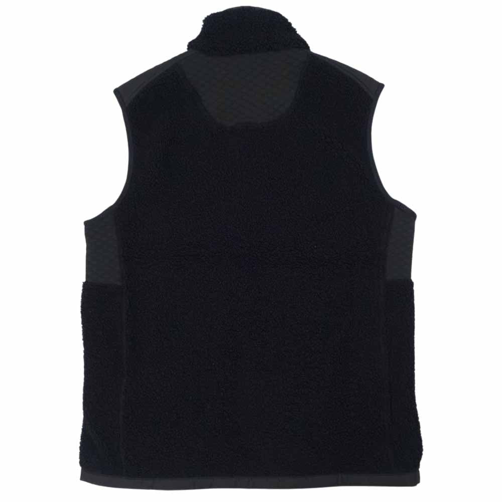 CANADA GOOSE カナダグース 6996M サザビーリーグ国内正規品 PERTH VEST ナイロン フリース 切替 パース ベスト  ブラック系 L【中古】