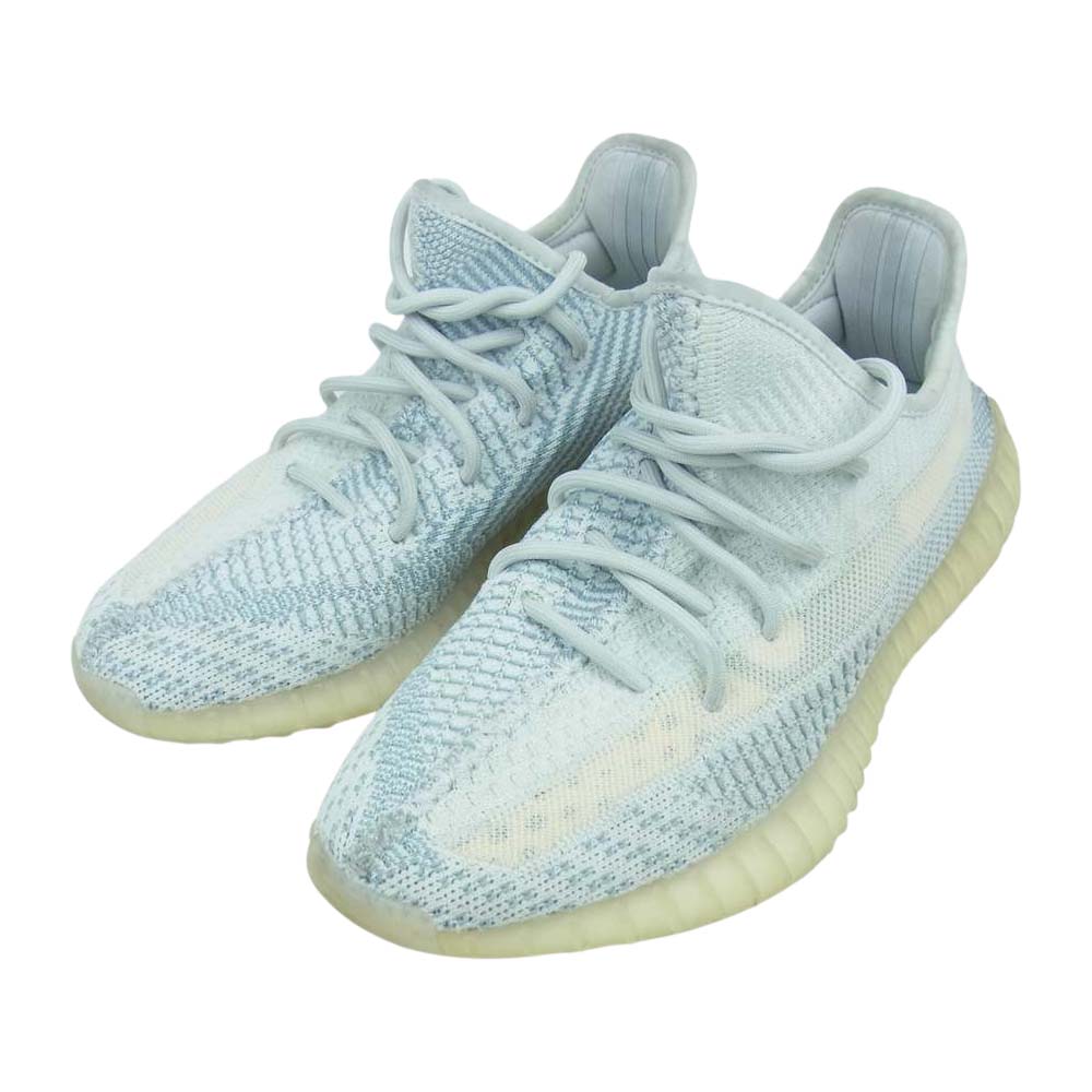 adidas アディダス FW3043 YEEZY BOOST 350 V2 イージーブースト クラウドホワイト スニーカー US7.5【中古】