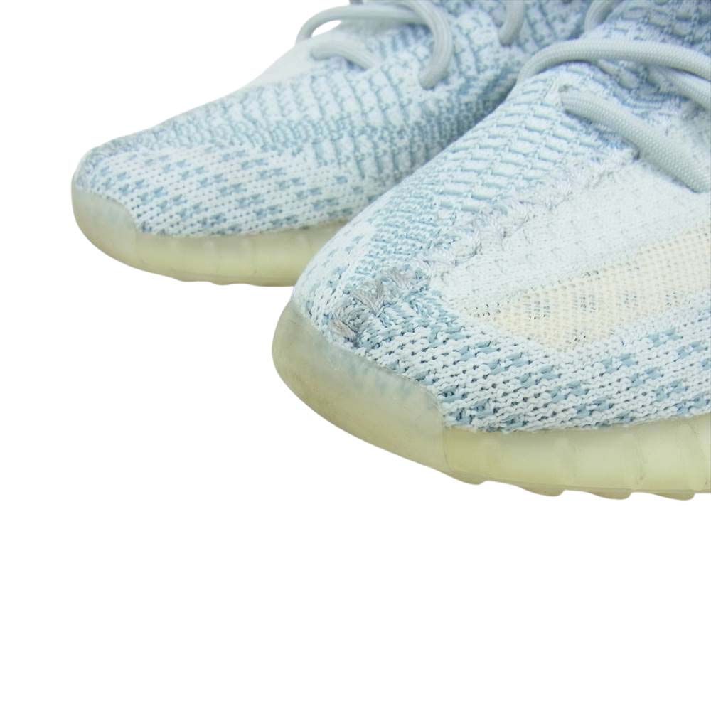 adidas アディダス FW3043 YEEZY BOOST 350 V2 イージーブースト クラウドホワイト スニーカー US7.5【中古】