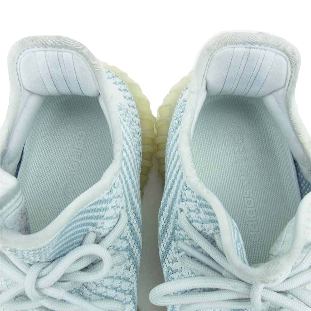adidas アディダス FW3043 YEEZY BOOST 350 V2 イージーブースト クラウドホワイト スニーカー US7.5【中古】
