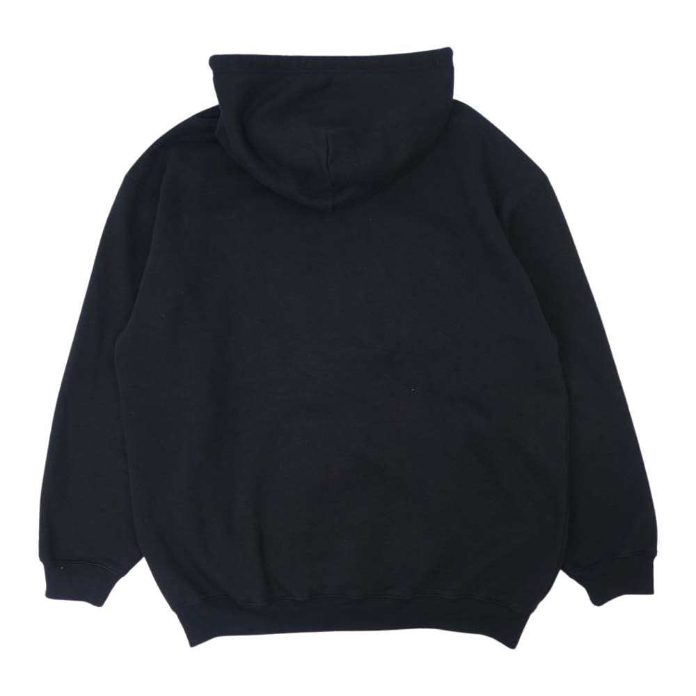 BALENCIAGA バレンシアガ 19SS 556143 TAV37 BBロゴ オーバーサイズ スウェット パーカー ブラック系 M【中古】