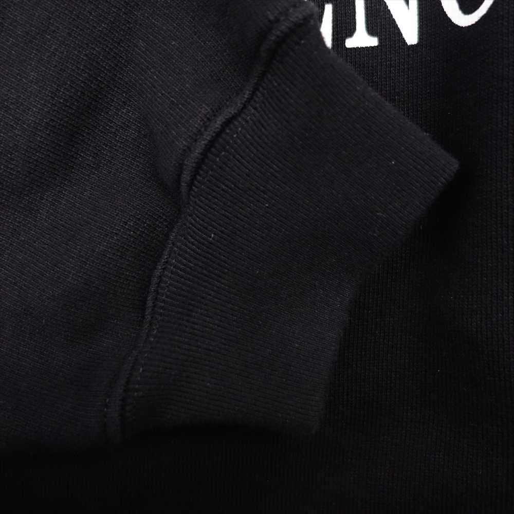 BALENCIAGA バレンシアガ 19SS 556143 TAV37 BBロゴ オーバーサイズ スウェット パーカー ブラック系 M【中古】