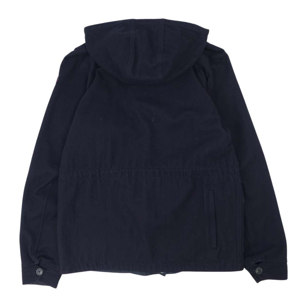 WOOLRICH ウールリッチ ウール ナイロン リバーシブル ジャケット ブラック系 M【中古】
