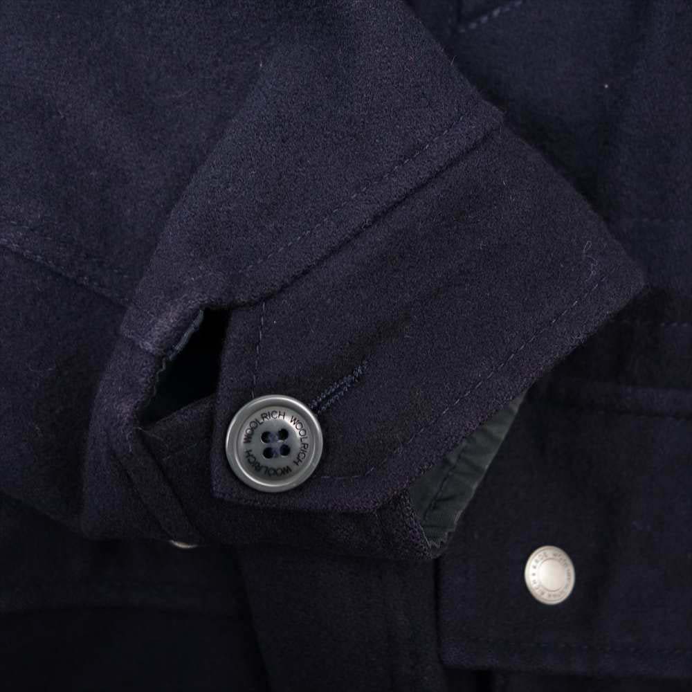 WOOLRICH ウールリッチ ウール ナイロン リバーシブル ジャケット ブラック系 M【中古】