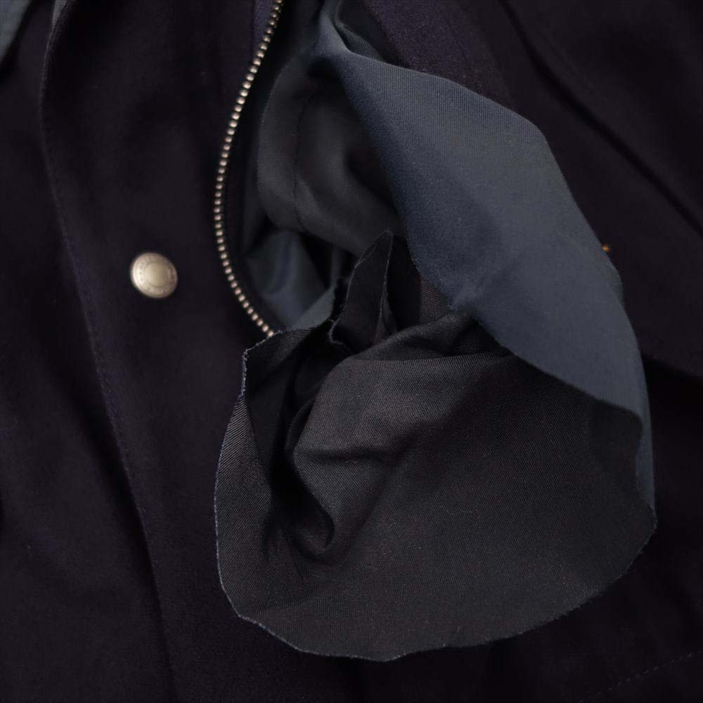 WOOLRICH ウールリッチ ウール ナイロン リバーシブル ジャケット ブラック系 M【中古】