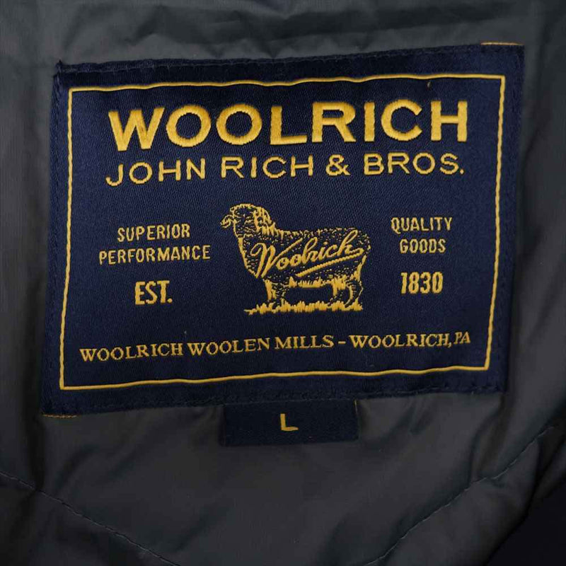 WOOLRICH ウールリッチ 1257 ダウン コート ブラック系 L【中古】